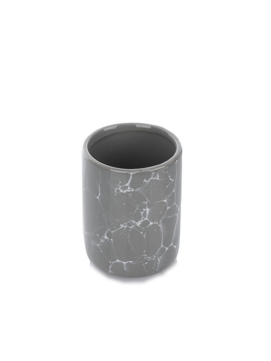 General Trade Ceramic Cup Holder Countertop Gray