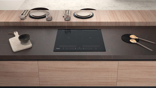 Hotpoint-Ariston Induktionskochfeld Mit Rahmen Autonom 59x51εκ.