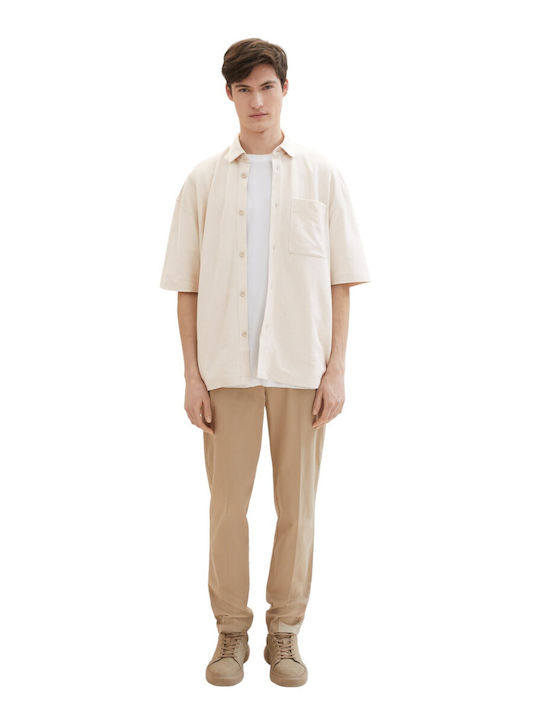 Tom Tailor Men's Shirt Beige