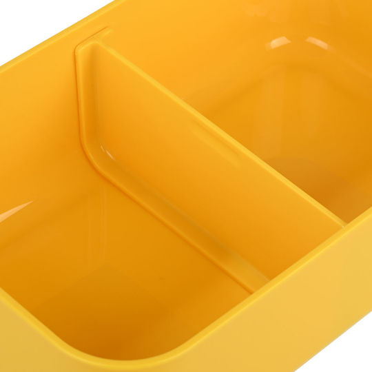 Estia Save The Aegean Mittagsboxen Kunststoff Ananas Gelbe mit Fächern 1lt
