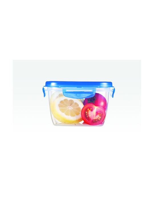 Lock&Lock Microwave Plastic Lunch Box Blue 1100ml