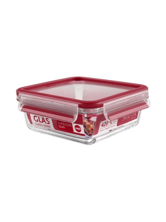 Tefal Glass Lunch Box Transparent 900ml