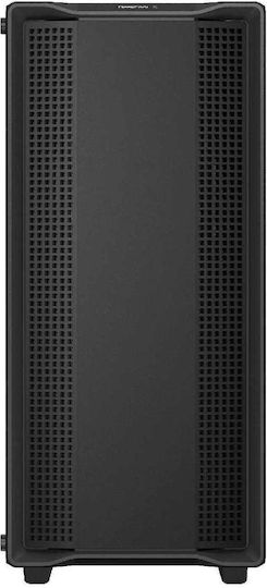 Deepcool CC560 v2 Геймърско бюро Midi Tower Компютърна кутия със страничен прозорец Черен