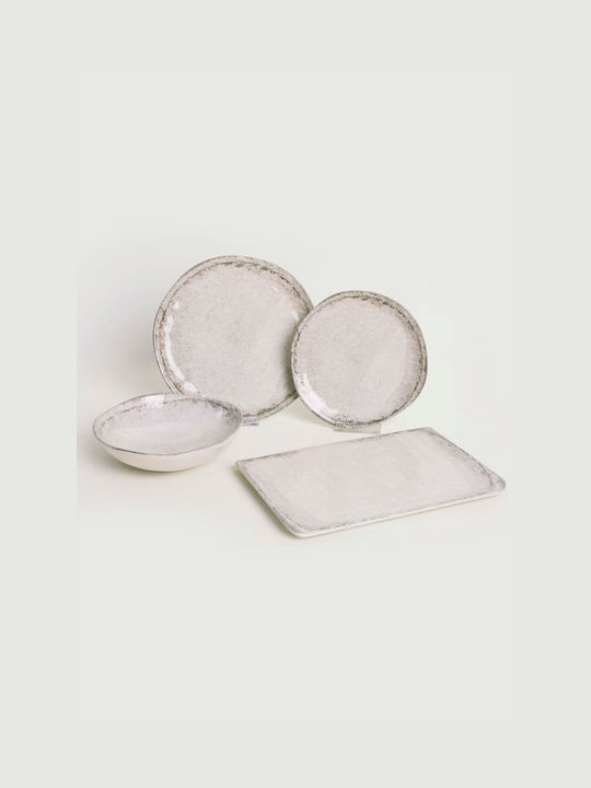 Marva Farfurie adâncă Ceramică Bej cu Diametru 22cm