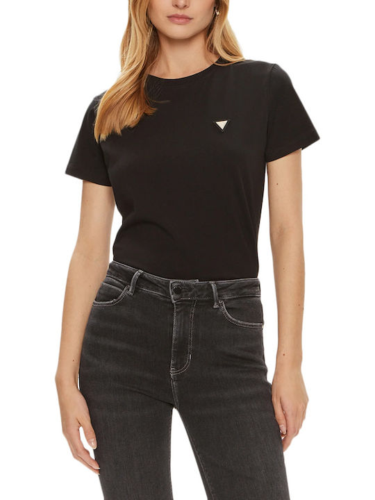 Damen Sportlich T-Shirt Black