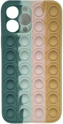Back Cover Σιλικόνης Πολύχρωμο (iPhone 13 Pro Max)
