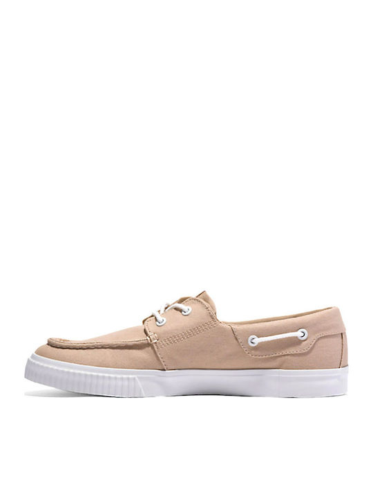 Men's Boat Shoes Beige