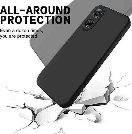 Back Cover Silicone Gray (Redmi Note 13 4GRealme 5 Pro)