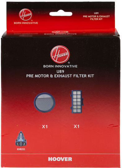 Hoover Vacuum Cleaner Filters Original U89 Kit