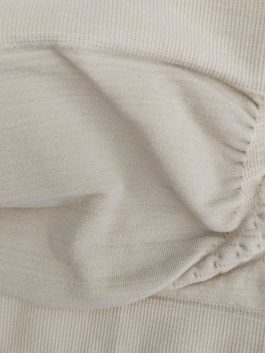 Strapless Bustier Without Padding Beige