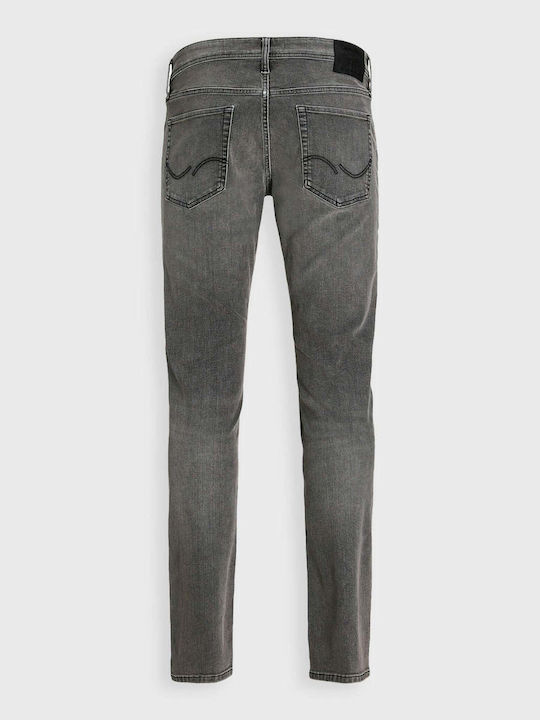 Jack & Jones Pantaloni Jeans pentru Bărbați cu Croială Slim Grey