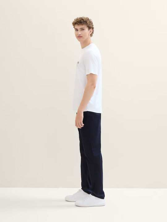 Hose Chino Elastisch Blue