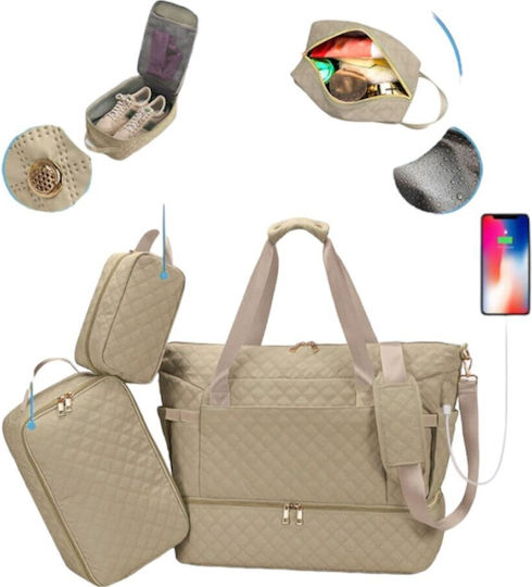 Queen Mother Shoulder/Hand Diaper Bag Blue 59x41x20cm.
