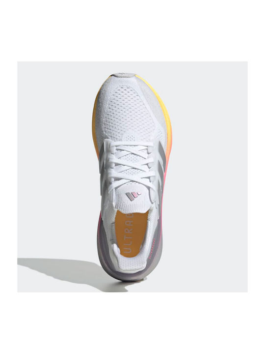 Ultraboost 5 Damen Sportschuhe Laufen Cloud White / Glory Grey / Lucid Pink