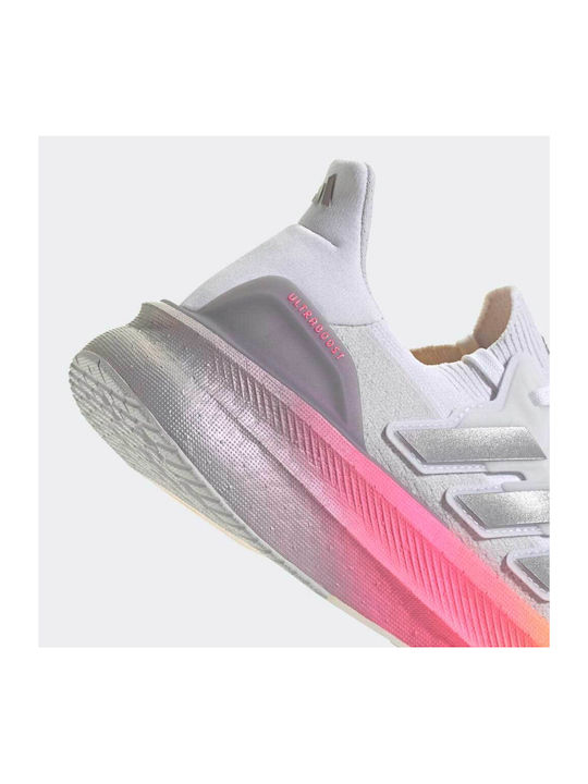 Ultraboost 5 Damen Sportschuhe Laufen Cloud White / Glory Grey / Lucid Pink