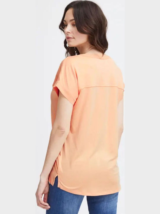 Дамски T-shirt Оранжев