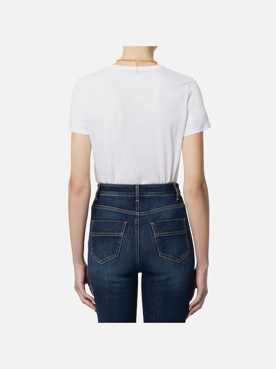 Elisabetta Franchi Damen T-shirt White