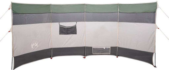 Vidaxl Camping Windschutz Grün 366x152x152 cm Wasserdicht Grün