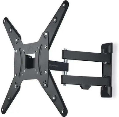 HAMA 00220824 Wall TV Mount with Arm up to 65" and 25kg Black