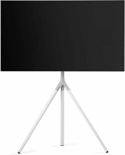 One For All One All S7193762 Βάση Τηλεόρασης Δαπέδου έως 30kg Λευκό