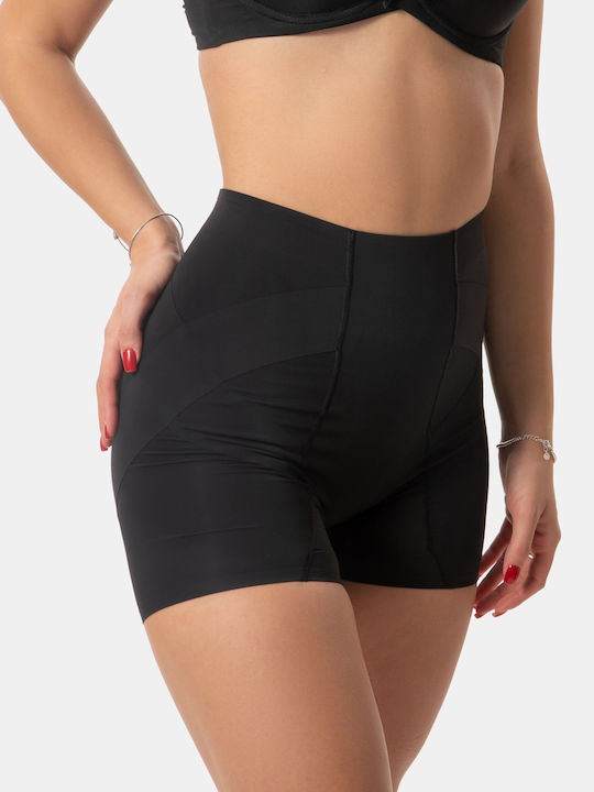 Λαστέξ Σύσφιξης Πόδι Plus Size Μαύρο Μαύρο