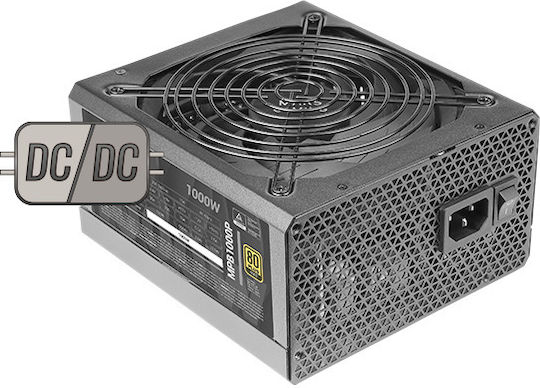 Mars Gaming MPB1000P 1000W Μαύρο Τροφοδοτικό Υπολογιστή Full Modular 80 Plus Gold