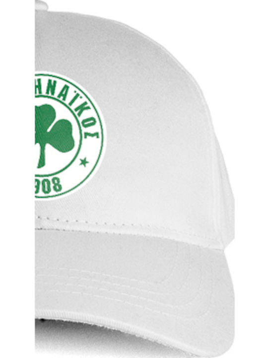 Zmart Imports Παιδικό Καπέλο Jockey Υφασμάτινο Λευκό