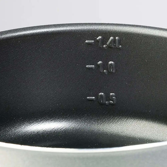 Meva Pot for Camping 850ml Camping Cooking Utensils and Eating Set for 2 People