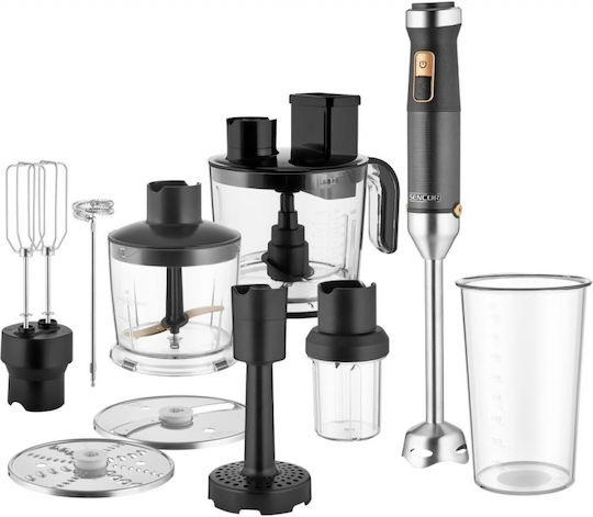 Sencor Hand Blender with Stainless Rod 200W Black