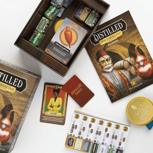 Game Expansion Distilled Africa & Middle East for 1-5 Players 14+ Years Old (EN) Paverson Games