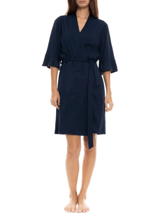 Pink Label Sommer Damen Robe Dark Blue