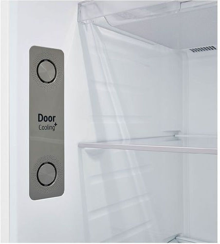 LG Frigider cu două uși 461lt Total NoFrost Î184.5xL70xA72cm. Alb GTBV44SWBKD