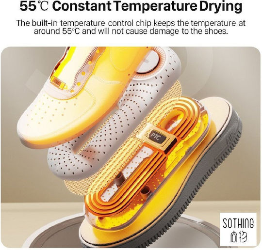 Xiaomi Sothing Електрическа сушилня за обувки Zero Shoes Dryer Pro UV стерилизация 360° бързо сушене 3 нива таймер 37W бял Dshj-s-2
