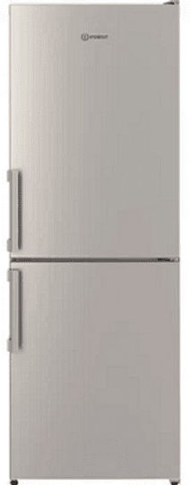 Indesit Fridge-Freezer 229lt H152.5xW54xD57.5cm Inox IB55 532 X