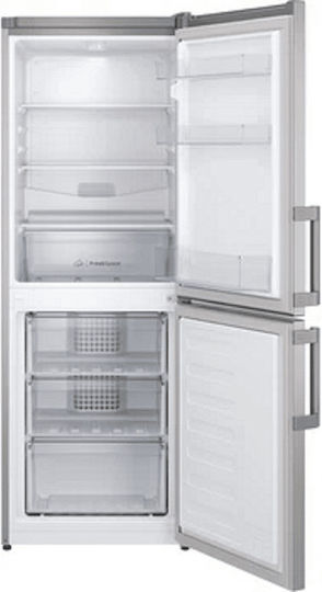 Indesit Fridge-Freezer 229lt H152.5xW54xD57.5cm Inox IB55 532 X