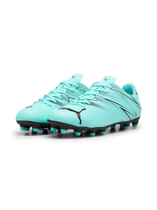 Puma Attacanto FG/AG Low Football Shoes with Cleats Turquoise