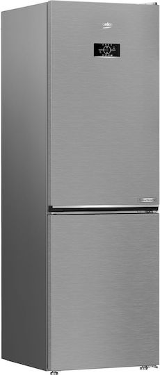 Beko Combină frigorifică 316lt NoFrost Î186.5xL59.5xA66.3cm. Inox B5RCNE365HXB