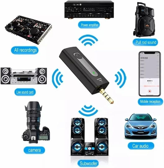 K35 Set Condenser (Small Diaphragm) Microphone 3.5mm Πέτου, Clip On for Vocals