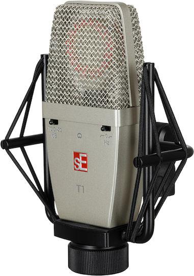 SE Electronics T1 Kondensatormikrofon XLR Stoßmontiert für Studio