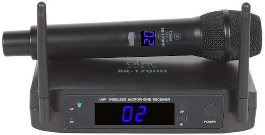 Bler Audio BR-170HH Set Drahtlos Δυναμικό Mikrofon Handgemacht für Studio
