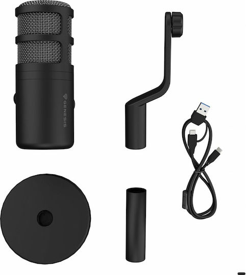 Genesis Radium 350D Σετ Δυναμικό Μικρόφωνο Επιτραπέζιο για Φωνητικά