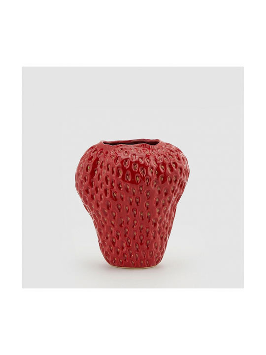 Koart Decorative Vase Red 22.5x25cm