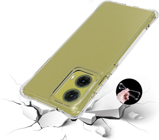 Back Cover Σιλικόνης Διάφανο (Moto G85)