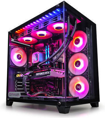 NOVA G:RIGS NOVA Max Gaming Desktop PC (Ryzen 7-5700X/32GB DDR4/1TB SSD/GeForce RTX 4060/Fără OS)