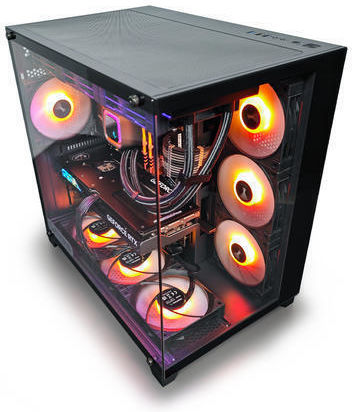 NOVA G:RIGS NOVA Max Gaming Desktop PC (Ryzen 7-5700X/32GB DDR4/1TB SSD/GeForce RTX 4060/Fără OS)