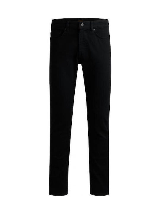 Delaware Men's Jeans Pants With Slim Fit Black