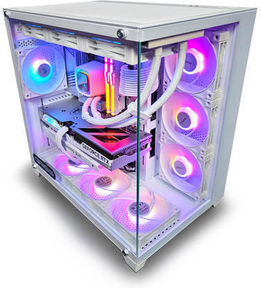 G:RIGS NOVA Max Gaming Desktop PC (Ryzen 7-5700X/32GB DDR4/1TB SSD/GeForce RTX 4060/No OS)