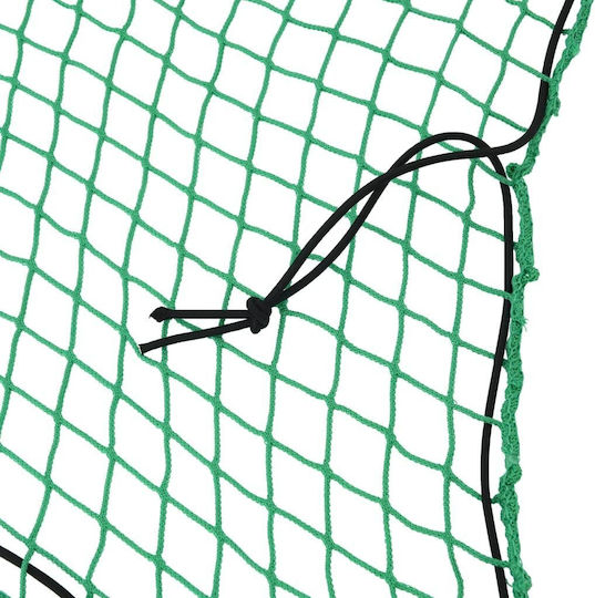 vidaXL Car Luggage Vehicle Cargo Net Green 300x200cm