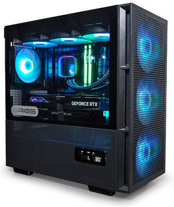 Sirius G:RIGS SIRIUS Lite Гейминг Настолен Компютър (i5-12400F/16GB DDR4/1TB SSD/GeForce RTX 3060/Без Операционна Система)
