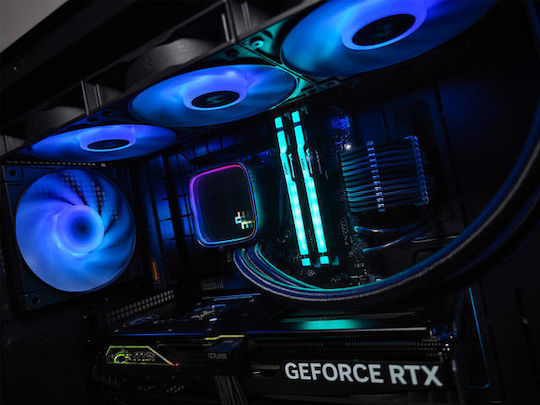Sirius G:RIGS SIRIUS Lite Гейминг Настолен Компютър (i5-12400F/16GB DDR4/1TB SSD/GeForce RTX 3060/Без Операционна Система)